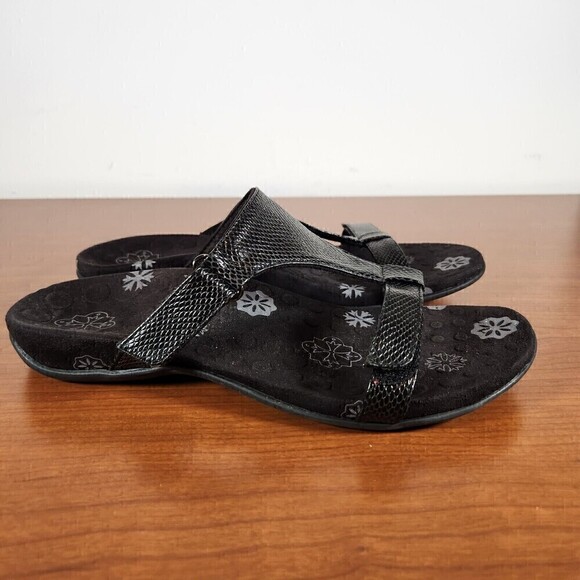 Orthaheel Molly Orthotic Slide Sandals Womens Size 11 EUR 42 Black - Picture 6 of 11